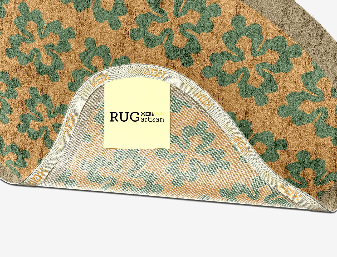 Saltire Geometric Splash Hand Knotted Bamboo Silk Custom Rug by Rug Artisan