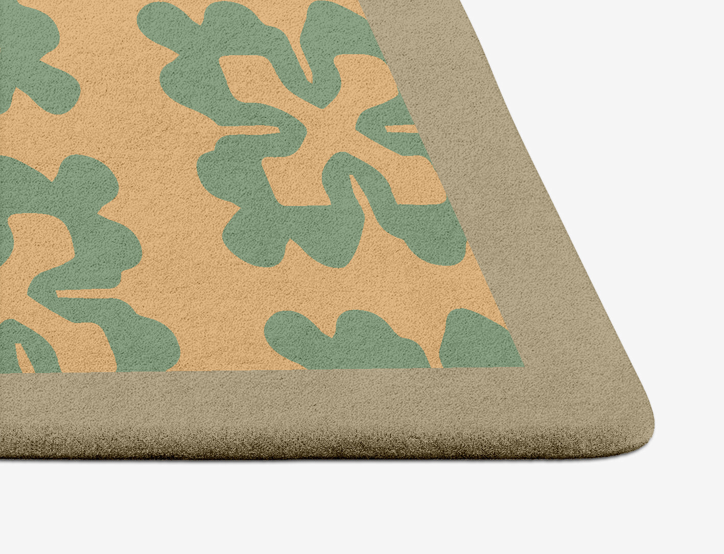 Saltire Geometric Arch Hand Tufted Pure Wool Custom Rug by Rug Artisan