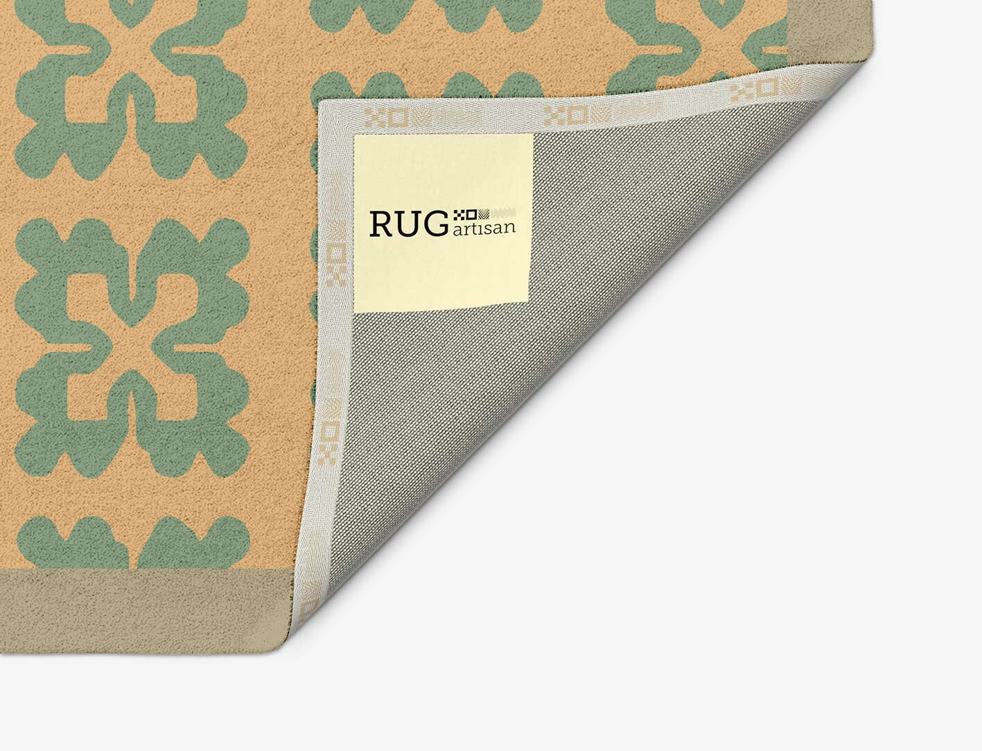 Saltire Geometric Arch Hand Tufted Pure Wool Custom Rug by Rug Artisan
