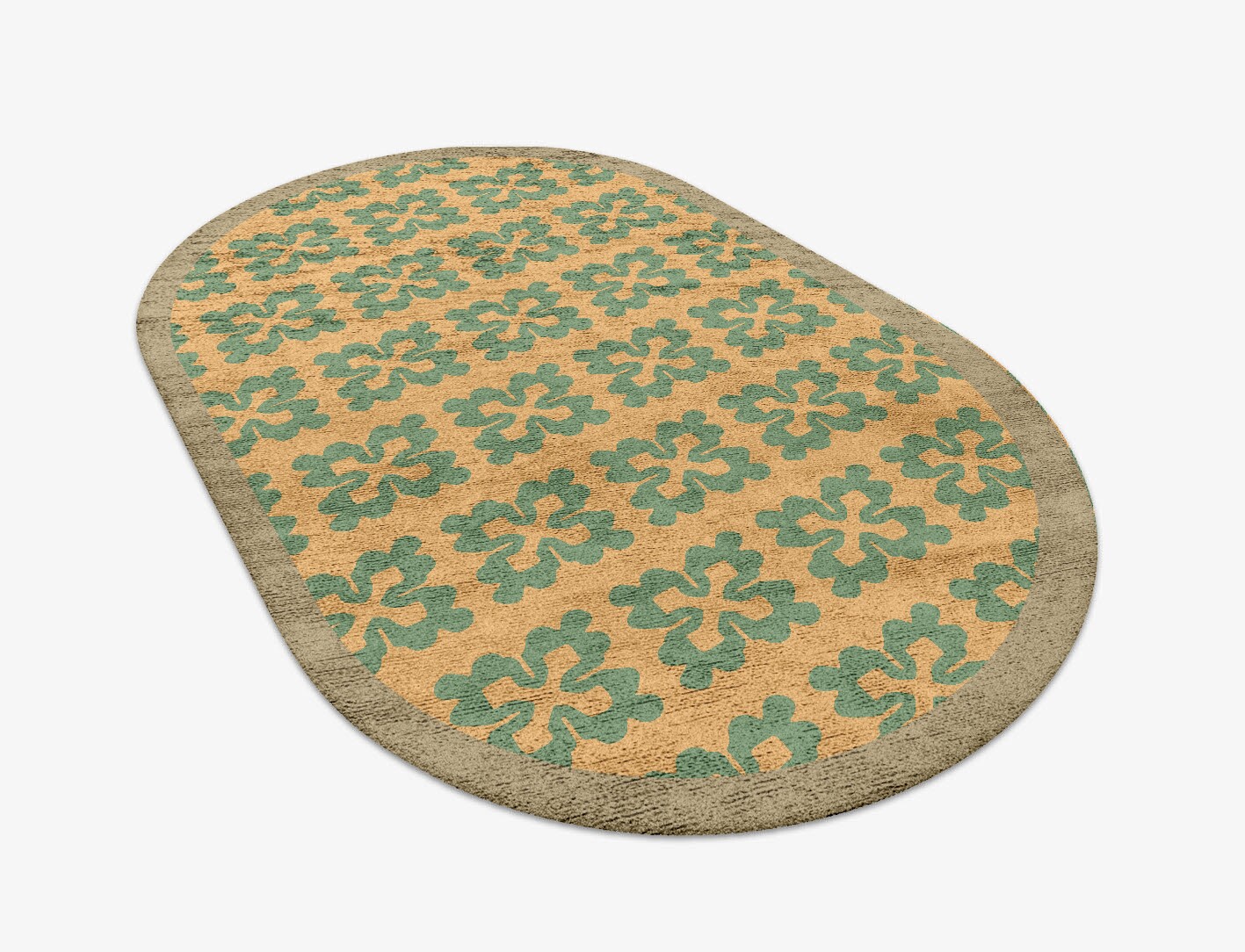 Saltire Geometric Capsule Hand Tufted Bamboo Silk Custom Rug by Rug Artisan