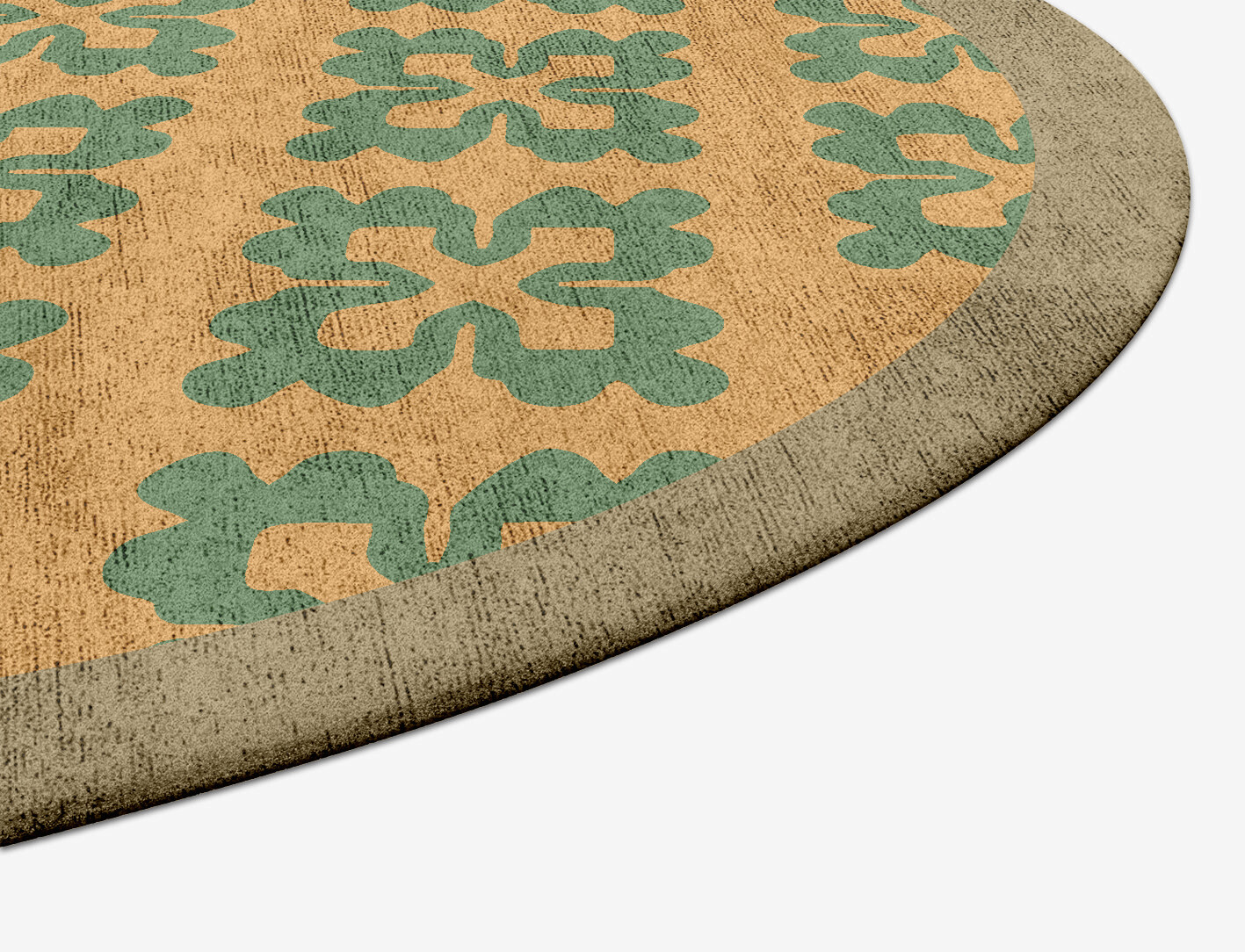 Saltire Geometric Capsule Hand Tufted Bamboo Silk Custom Rug by Rug Artisan