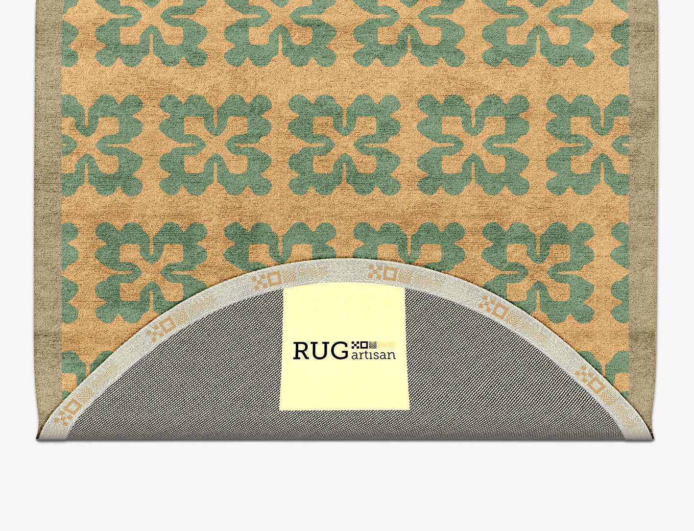 Saltire Geometric Capsule Hand Tufted Bamboo Silk Custom Rug by Rug Artisan