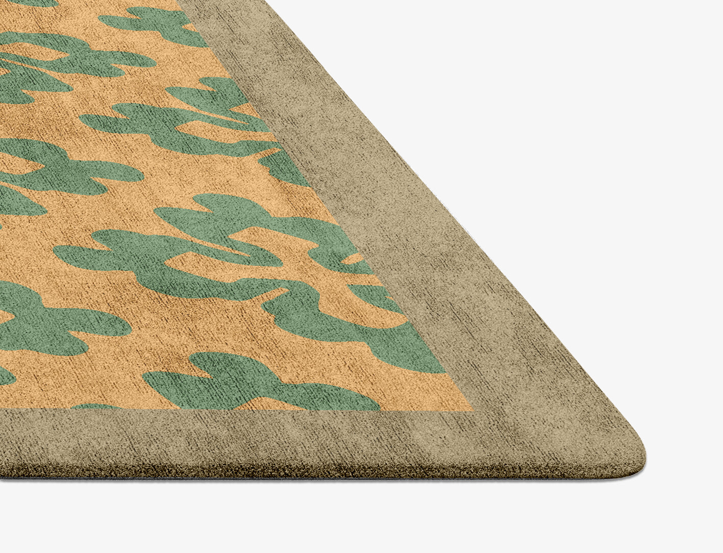 Saltire Geometric Diamond Hand Tufted Bamboo Silk Custom Rug by Rug Artisan