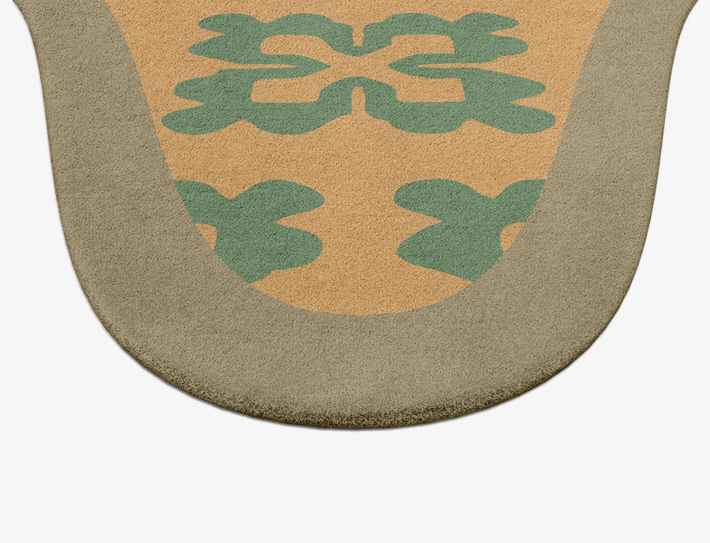 Saltire Geometric Drop Hand Tufted Pure Wool Custom Rug by Rug Artisan