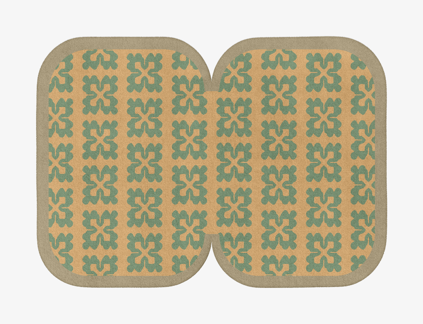Saltire Geometric Eight Hand Tufted Pure Wool Custom Rug by Rug Artisan