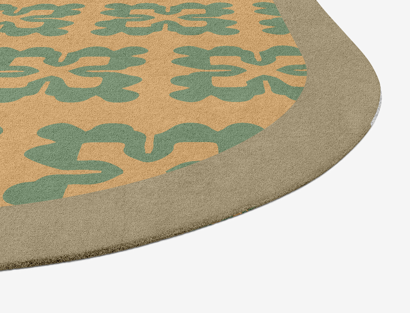Saltire Geometric Oblong Hand Tufted Pure Wool Custom Rug by Rug Artisan