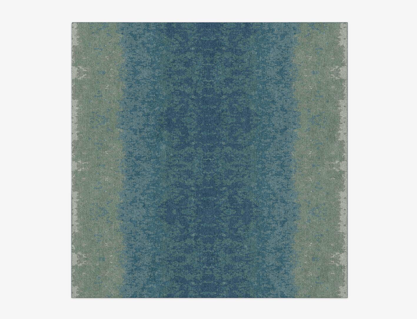 Santorini Gradation Square Hand Knotted Tibetan Wool Custom Rug by Rug Artisan