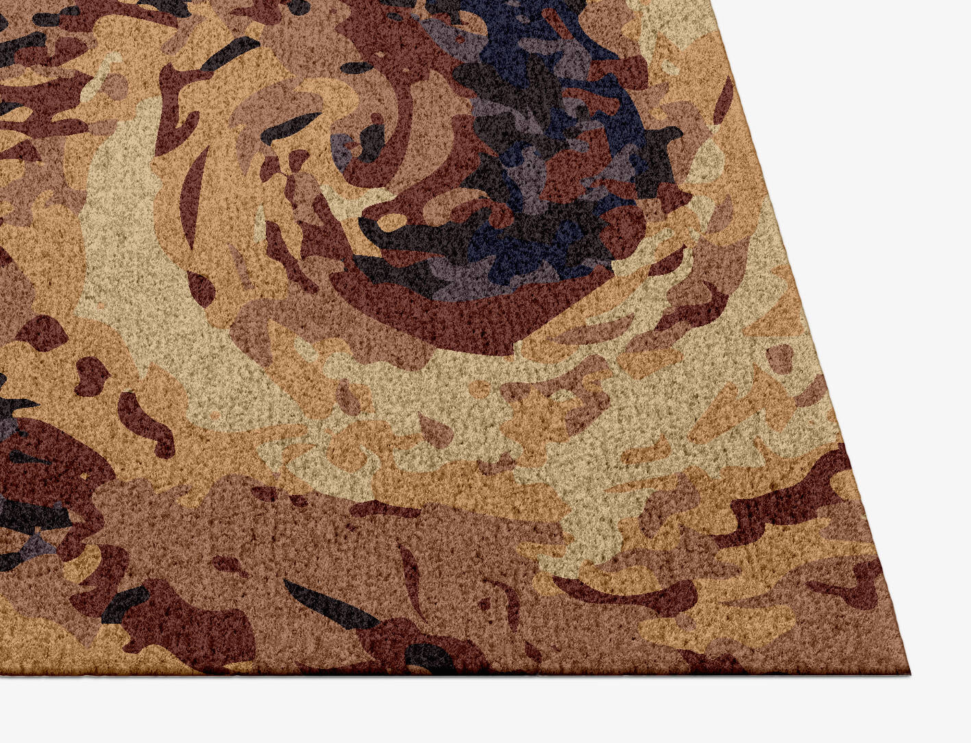 Savannah Surface Art Rectangle Hand Knotted Tibetan Wool Custom Rug by Rug Artisan
