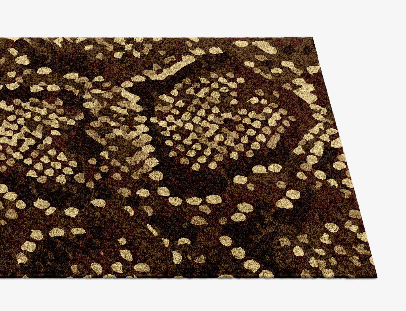 Scales Animal Prints Runner Hand Knotted Bamboo Silk Custom Rug by Rug Artisan