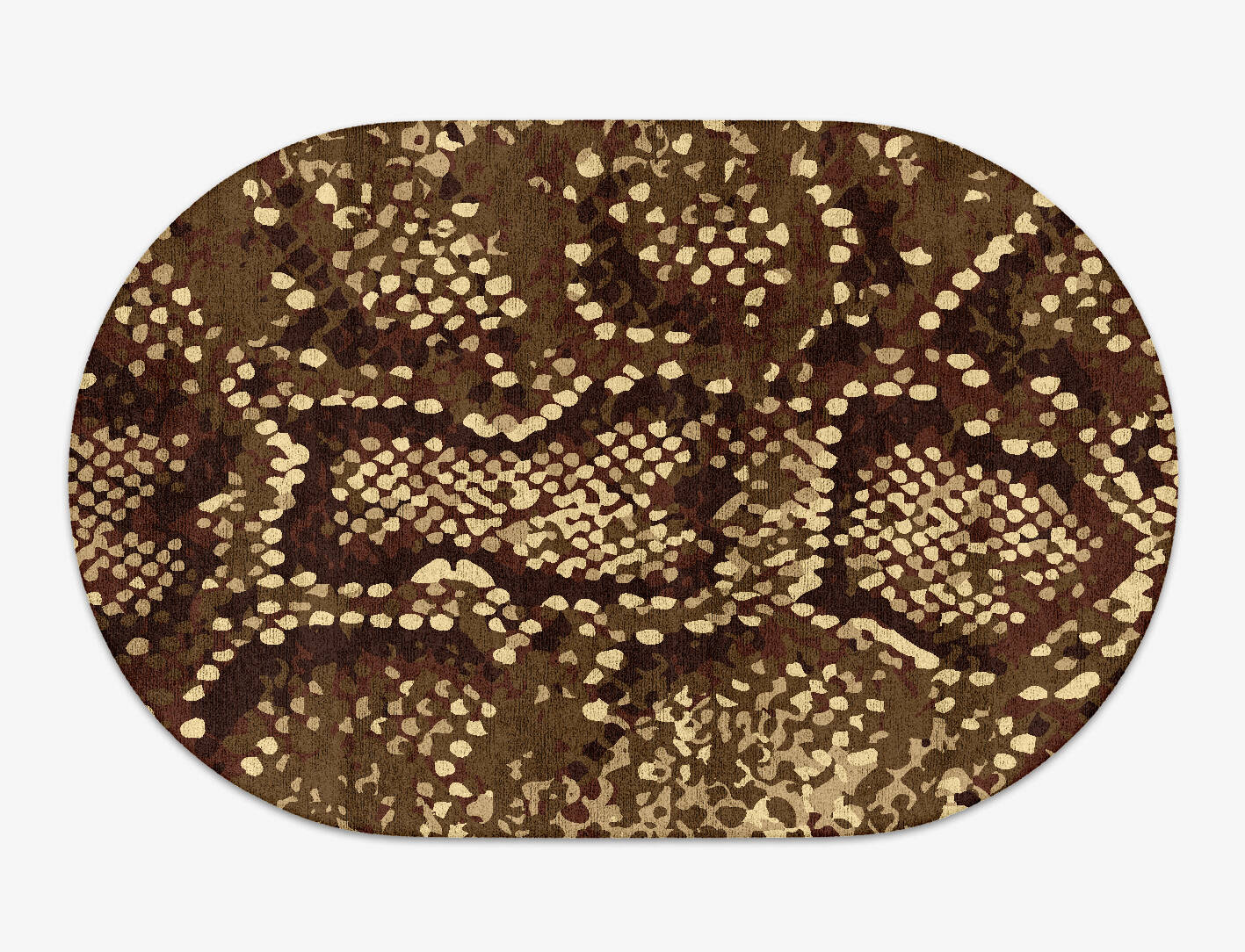 Scales Animal Prints Capsule Hand Tufted Bamboo Silk Custom Rug by Rug Artisan