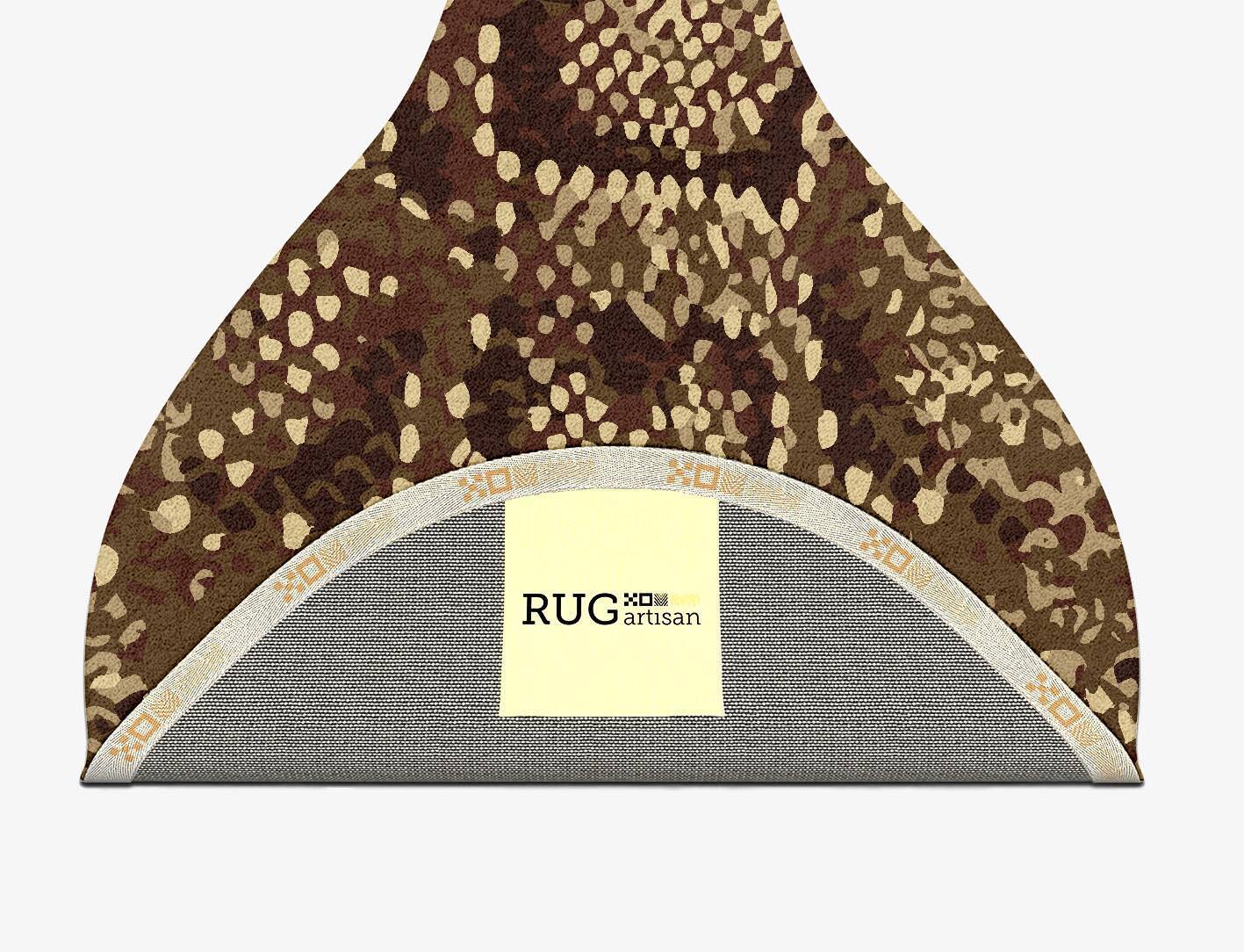 Scales Animal Prints Drop Hand Tufted Pure Wool Custom Rug by Rug Artisan