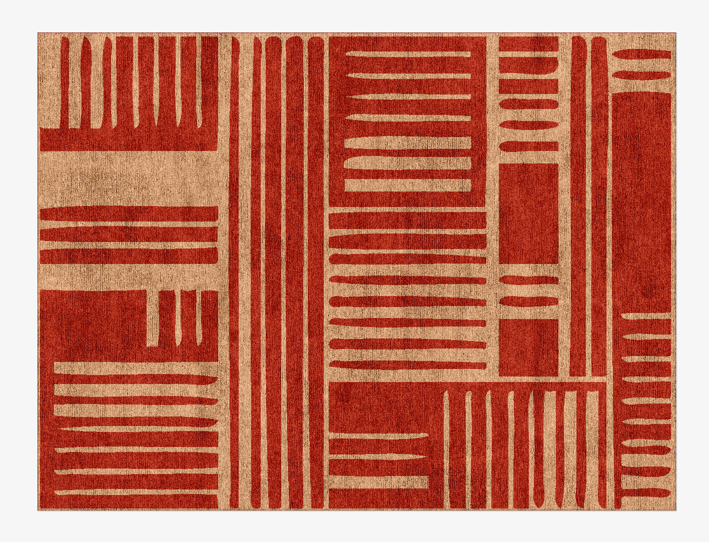 Schema Kid Rectangle Hand Knotted Bamboo Silk Custom Rug by Rug Artisan