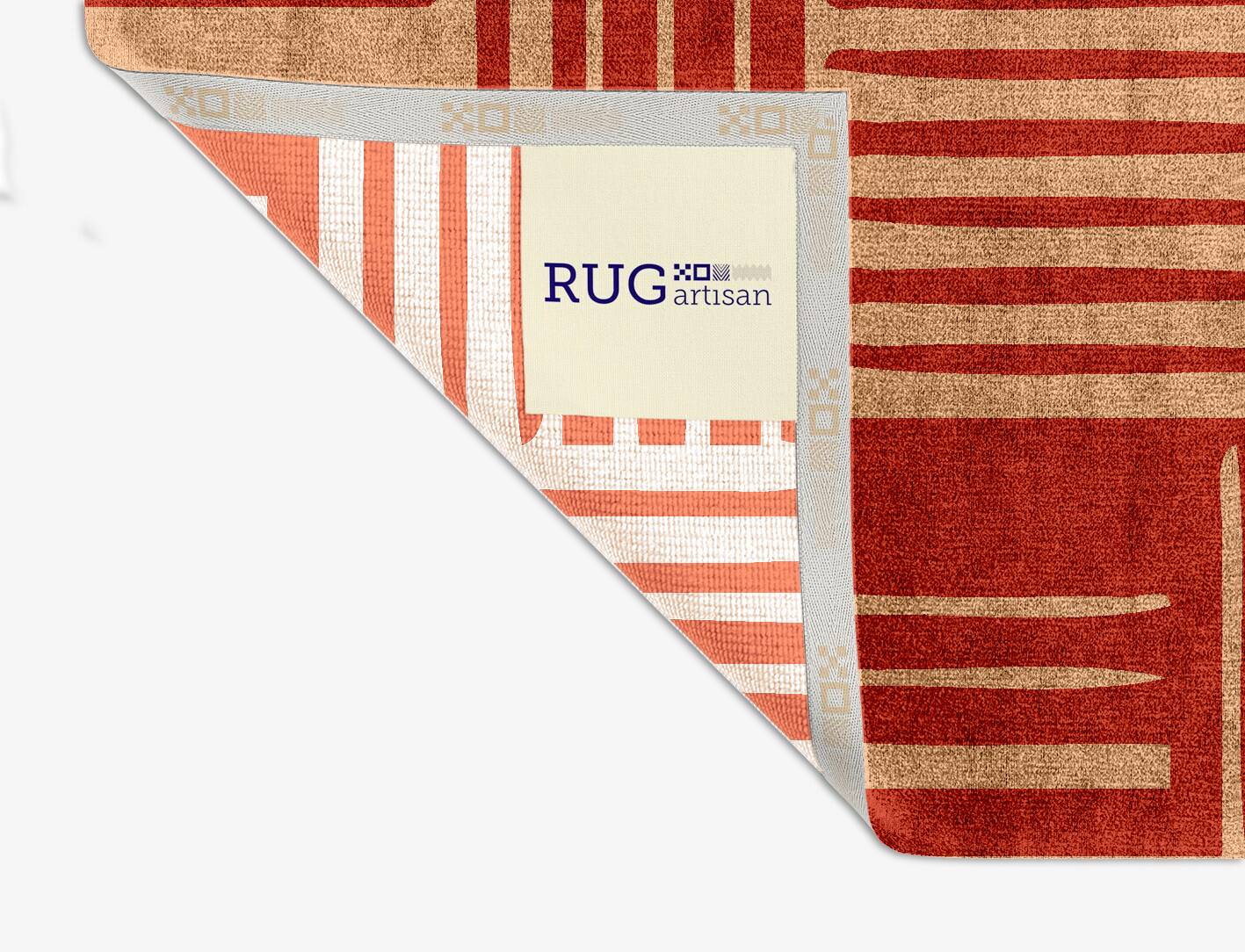 Schema Kid Square Hand Knotted Bamboo Silk Custom Rug by Rug Artisan