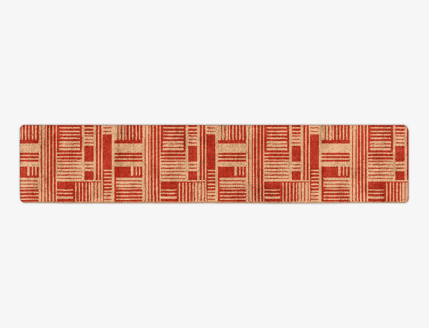 Schema Kid Runner Hand Tufted Bamboo Silk Custom Rug by Rug Artisan