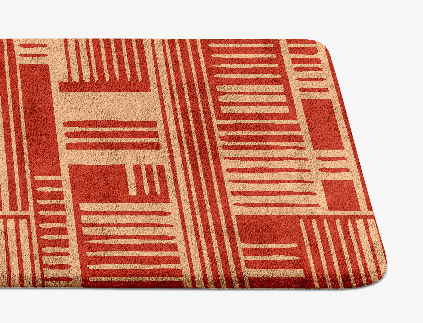 Schema Kid Runner Hand Tufted Bamboo Silk Custom Rug by Rug Artisan