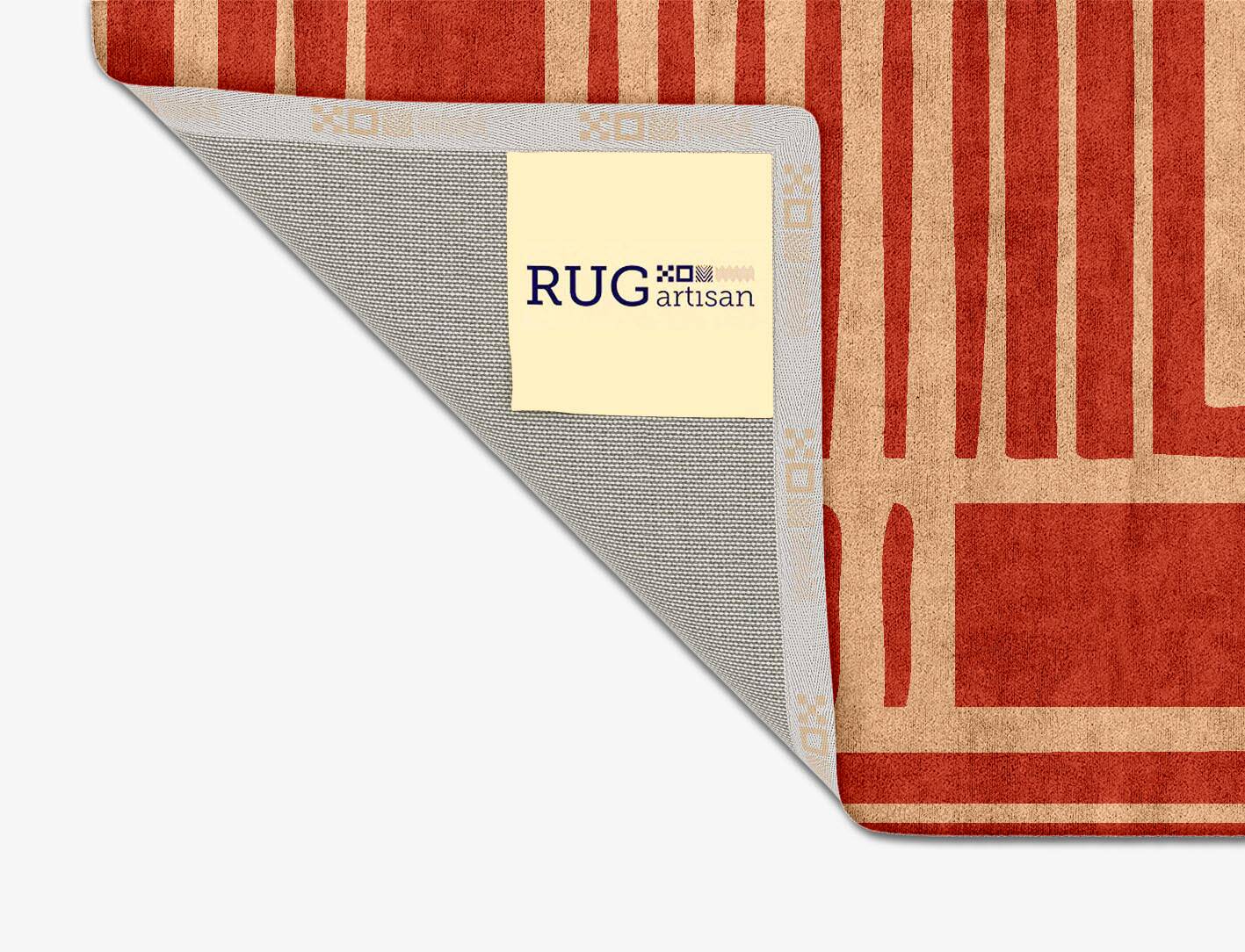 Schema Kid Square Hand Tufted Bamboo Silk Custom Rug by Rug Artisan