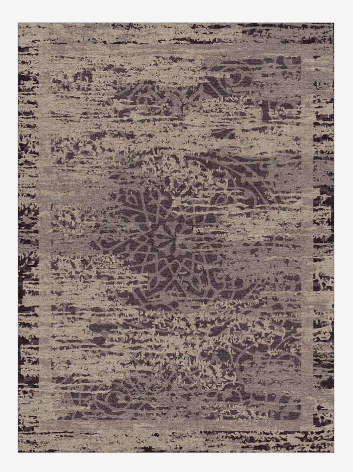 Scotch Mist Rectangle Hand Knotted Tibetan Wool custom handmade rug