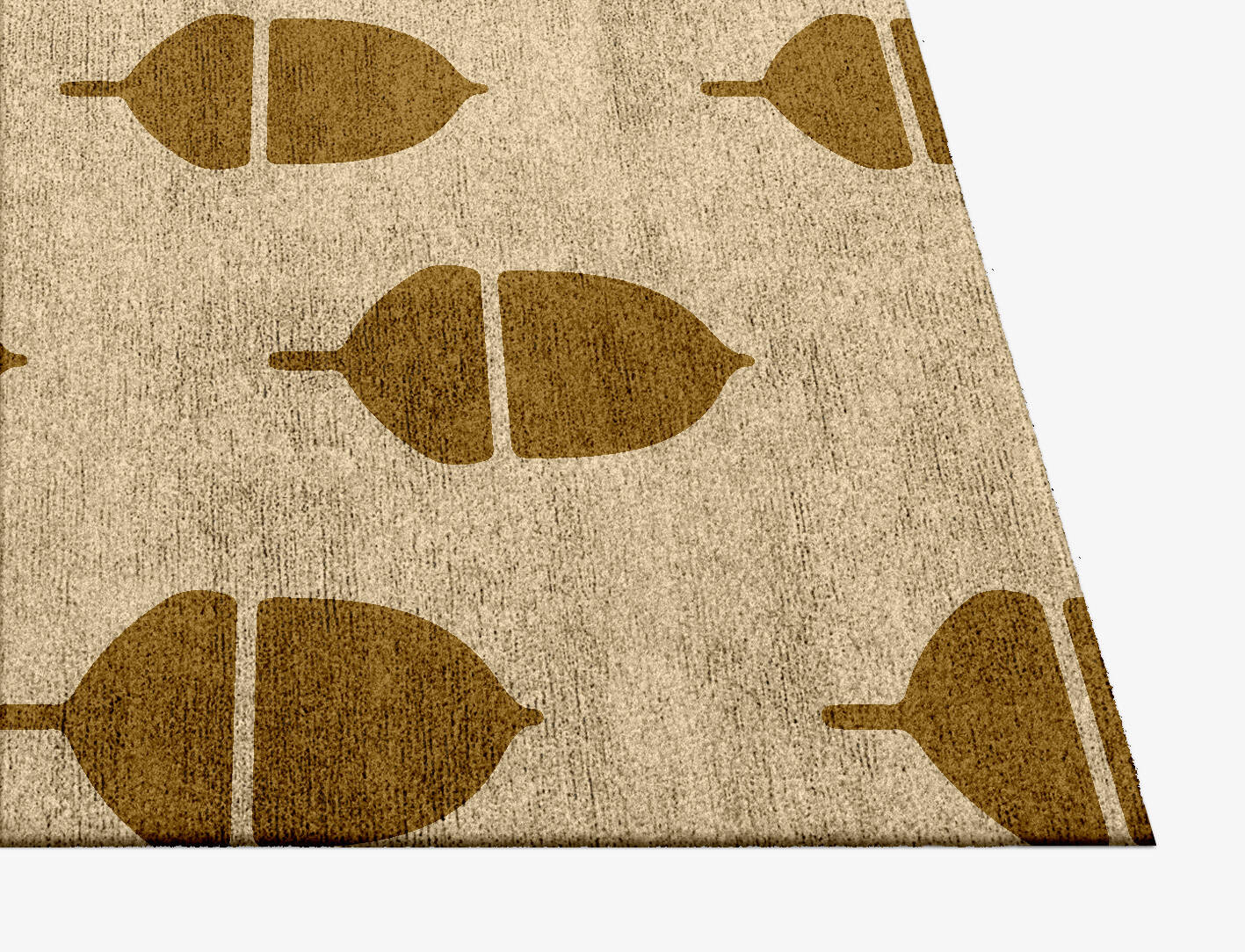 Scrat Kids Square Hand Knotted Bamboo Silk Custom Rug by Rug Artisan