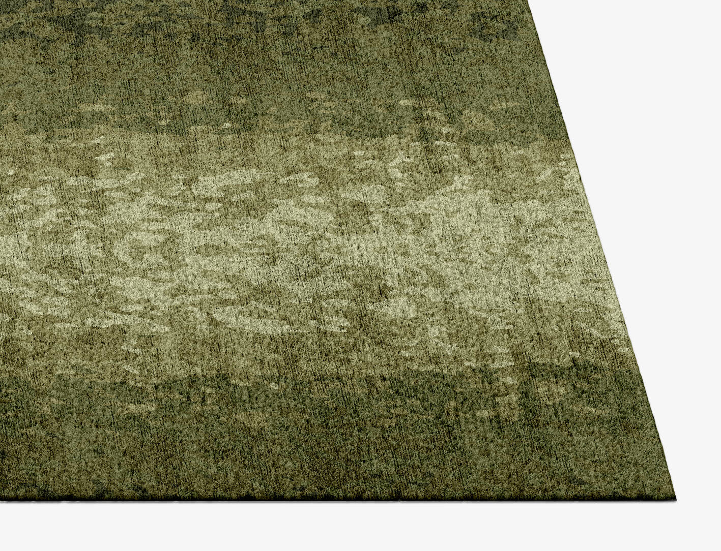 Sea Shell Gradation Rectangle Hand Knotted Bamboo Silk Custom Rug by Rug Artisan