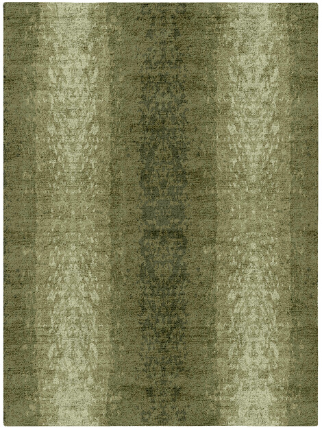 Sea Shell Gradation Rectangle Hand Tufted Bamboo Silk Custom Rug by Rug Artisan
