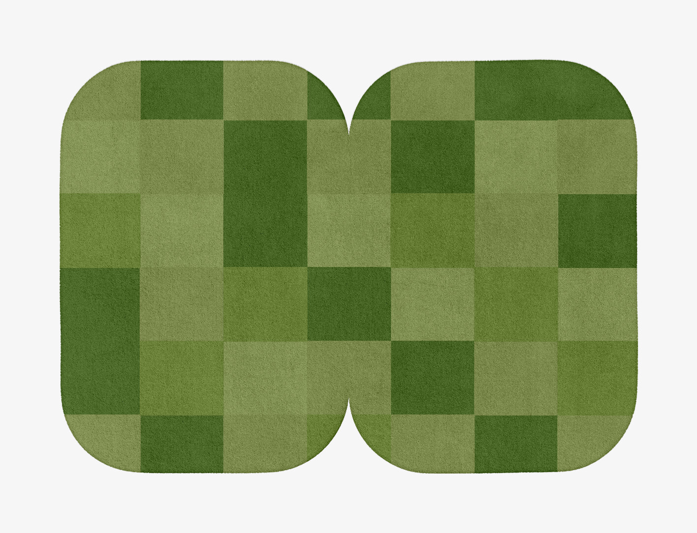 Seahorse Geometric Eight Hand Tufted Pure Wool Custom Rug by Rug Artisan