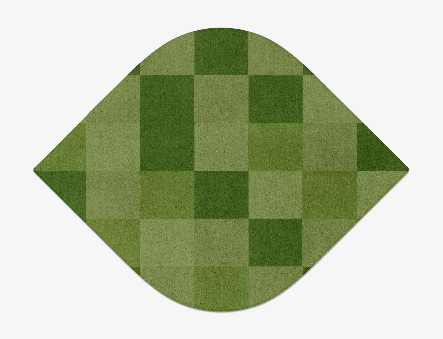 Seahorse Geometric Ogee Hand Tufted Pure Wool Custom Rug by Rug Artisan
