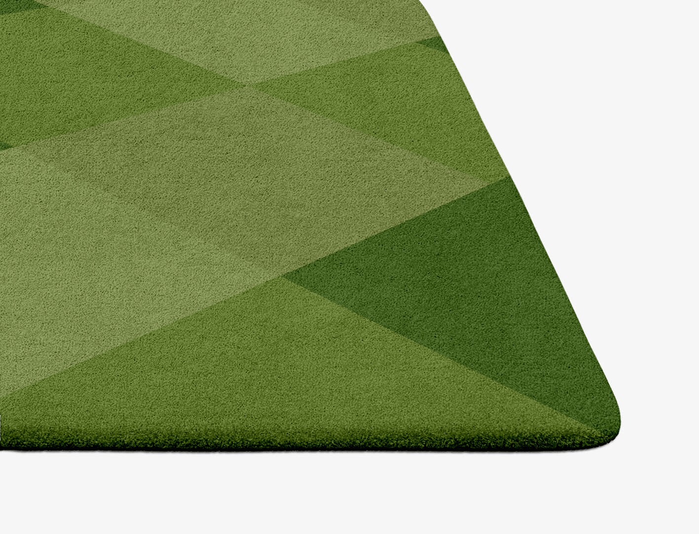 Seahorse Geometric Ogee Hand Tufted Pure Wool Custom Rug by Rug Artisan