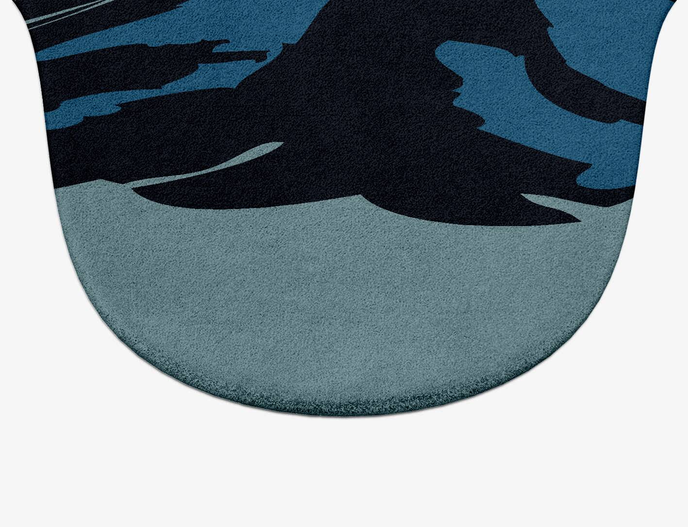 Seamount Modern Art Drop Hand Tufted Pure Wool Custom Rug by Rug Artisan
