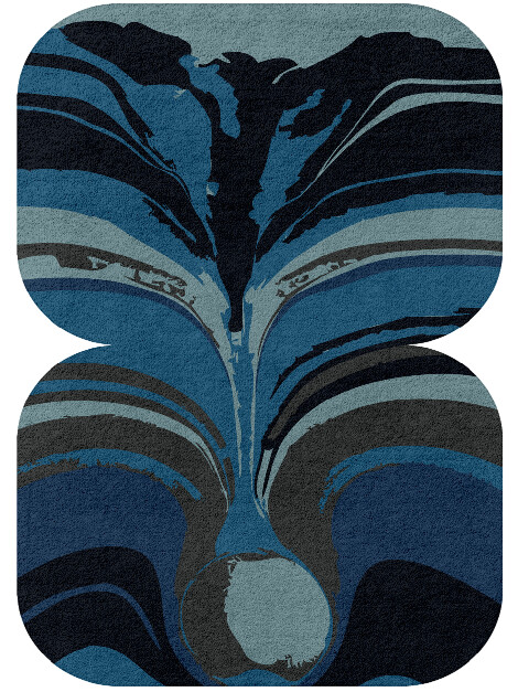 Seamount Modern Art Eight Hand Tufted Pure Wool Custom Rug by Rug Artisan
