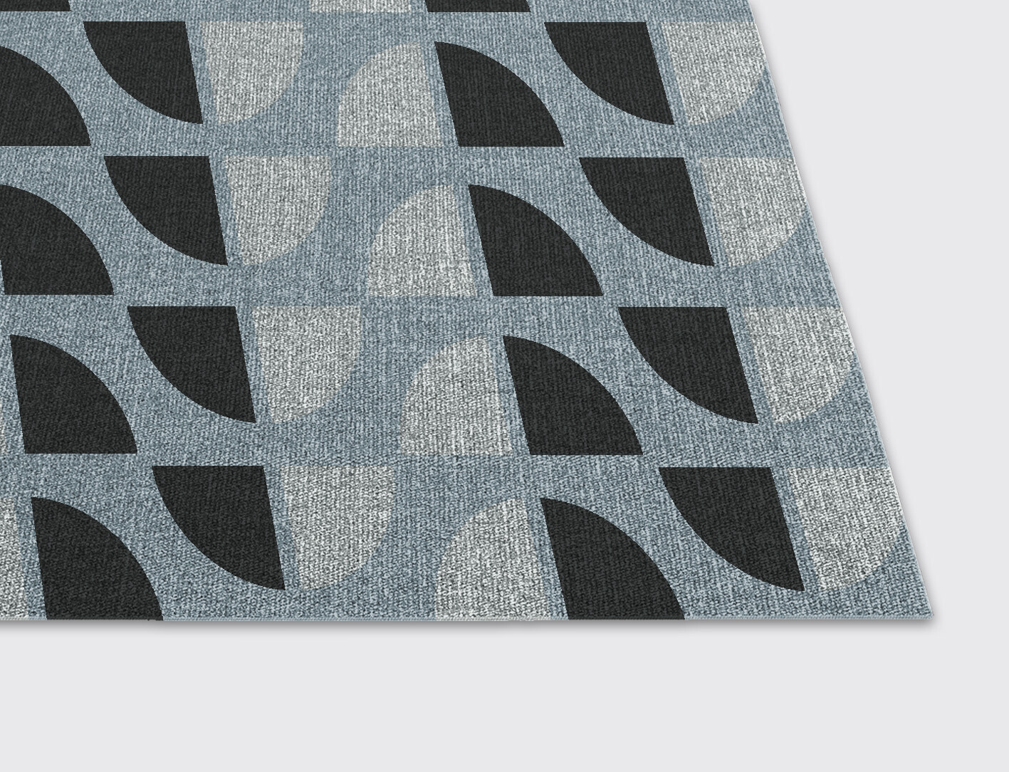 Sectors Geometric Rectangle Flatweave New Zealand Wool Custom Rug by Rug Artisan