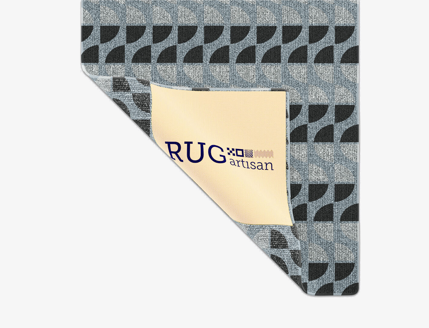 Sectors Geometric Runner Flatweave New Zealand Wool Custom Rug by Rug Artisan
