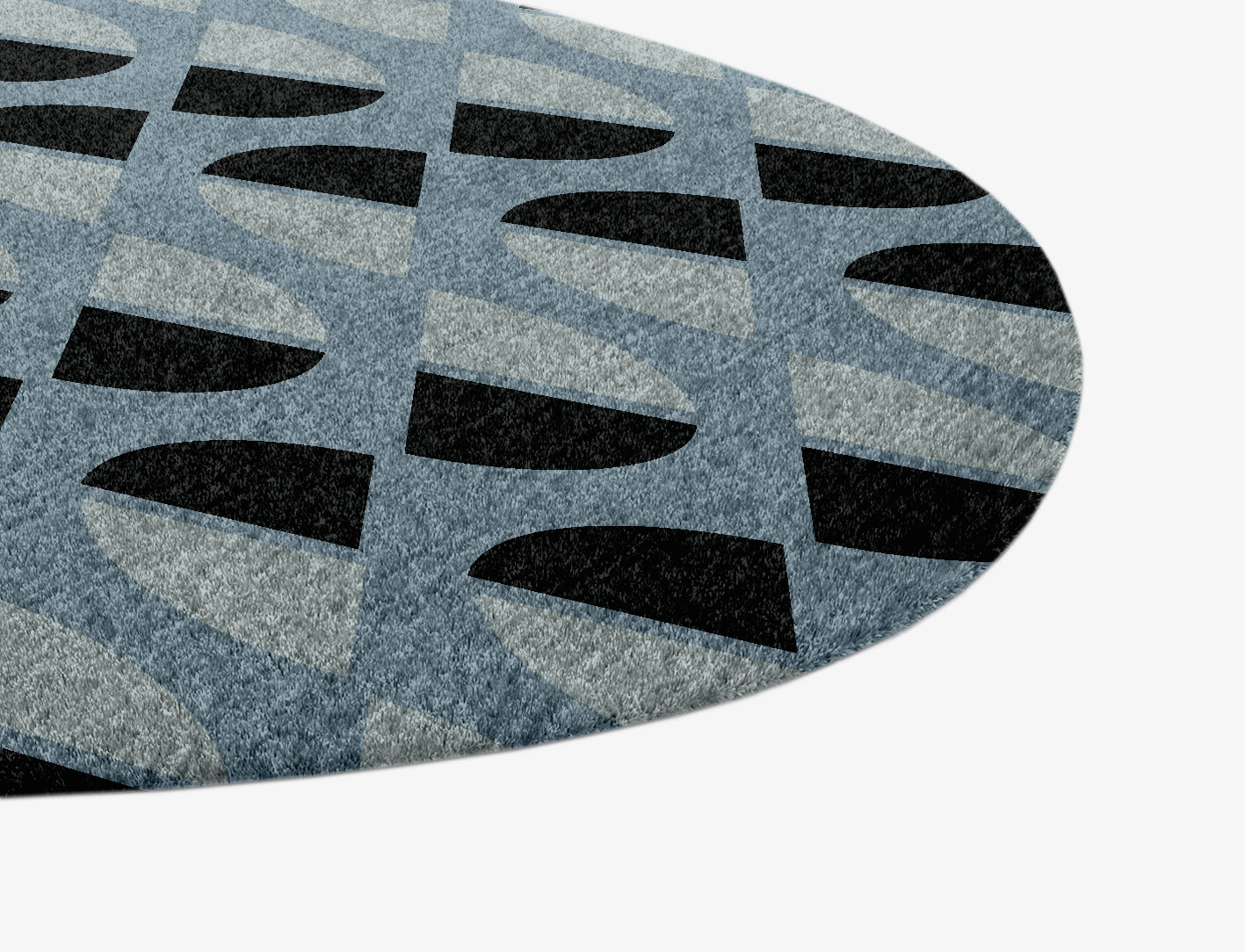 Sectors Geometric Splash Hand Knotted Tibetan Wool Custom Rug by Rug Artisan