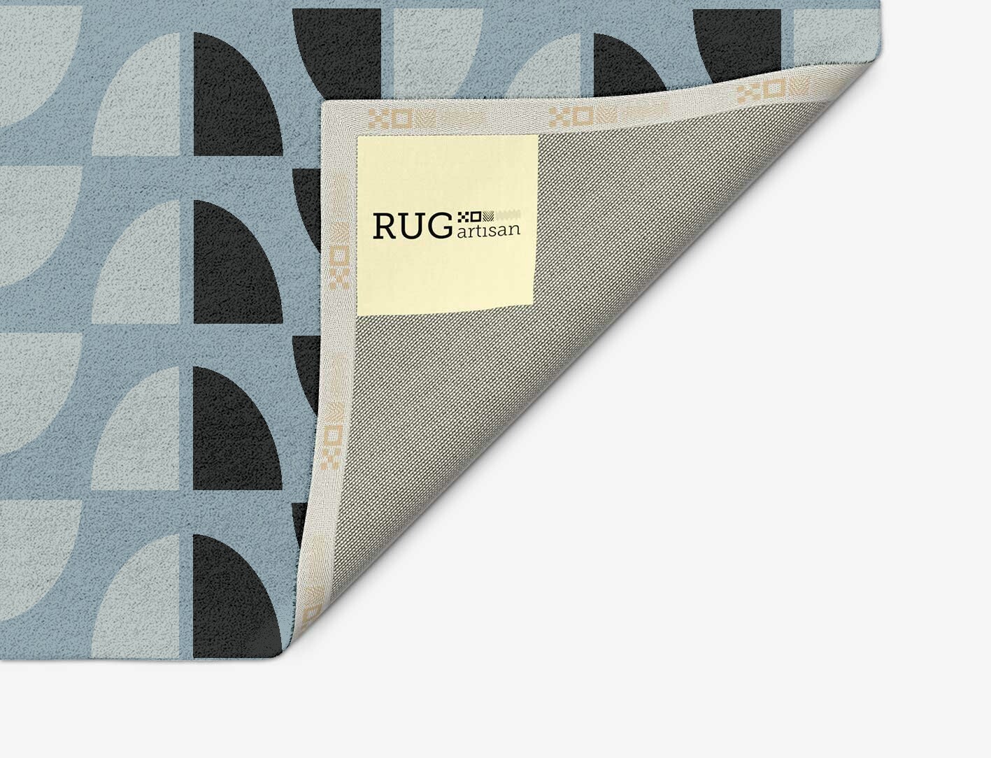 Sectors Geometric Arch Hand Tufted Pure Wool Custom Rug by Rug Artisan