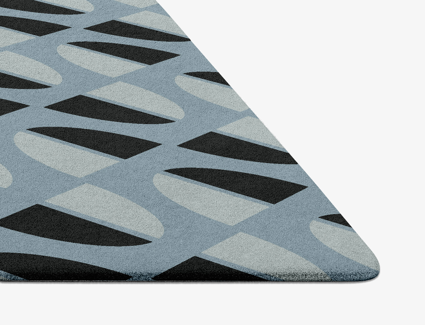 Sectors Geometric Diamond Hand Tufted Pure Wool Custom Rug by Rug Artisan