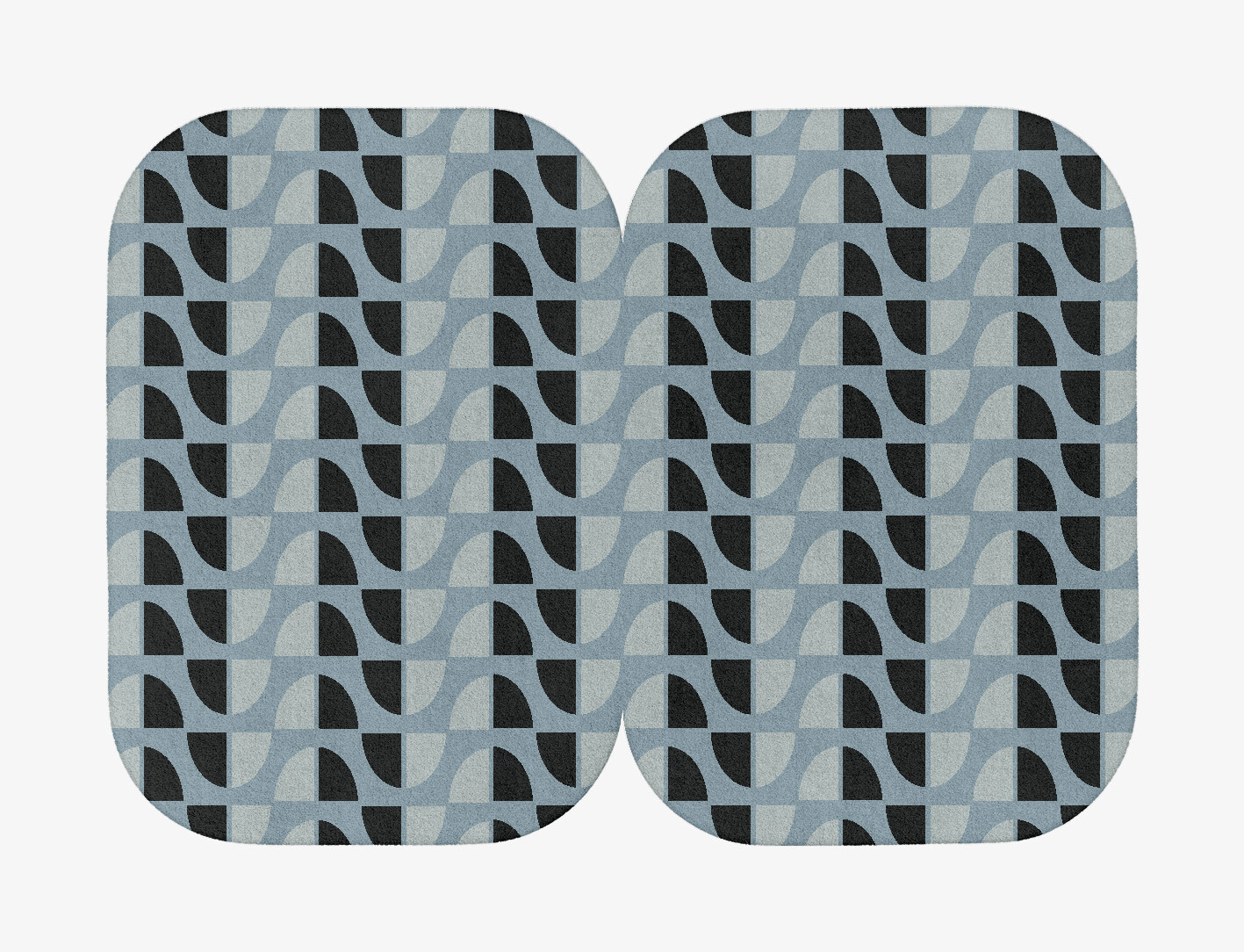 Sectors Geometric Eight Hand Tufted Pure Wool Custom Rug by Rug Artisan