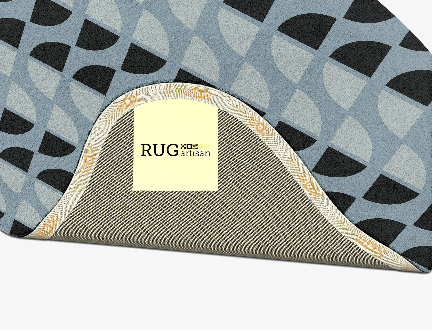 Sectors Geometric Splash Hand Tufted Pure Wool Custom Rug by Rug Artisan