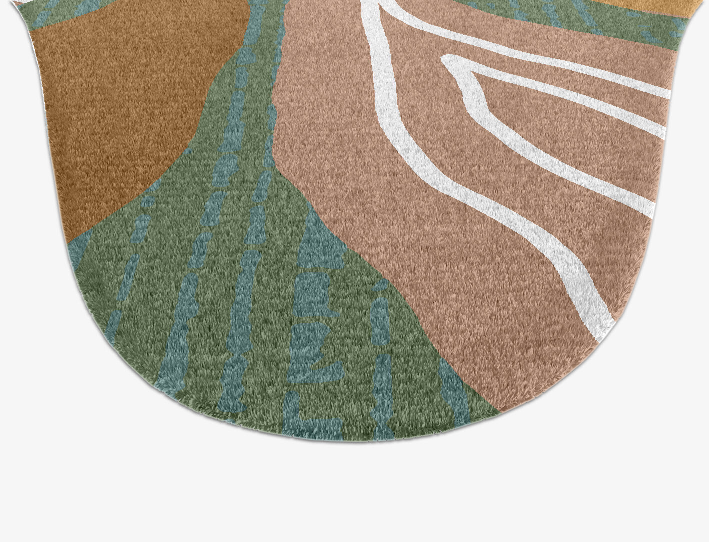 Seguine Field of Flowers Drop Hand Knotted Tibetan Wool Custom Rug by Rug Artisan