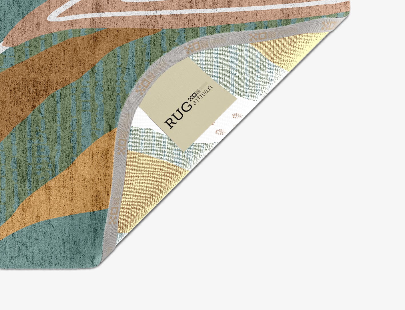 Seguine Field of Flowers Oblong Hand Knotted Bamboo Silk Custom Rug by Rug Artisan