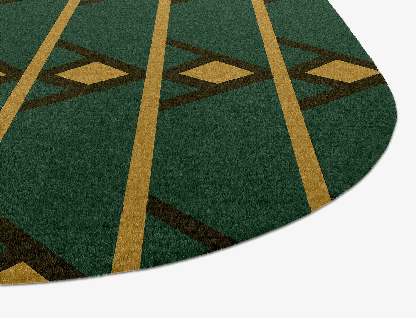 Sephora Geometric Eight Hand Knotted Tibetan Wool Custom Rug by Rug Artisan