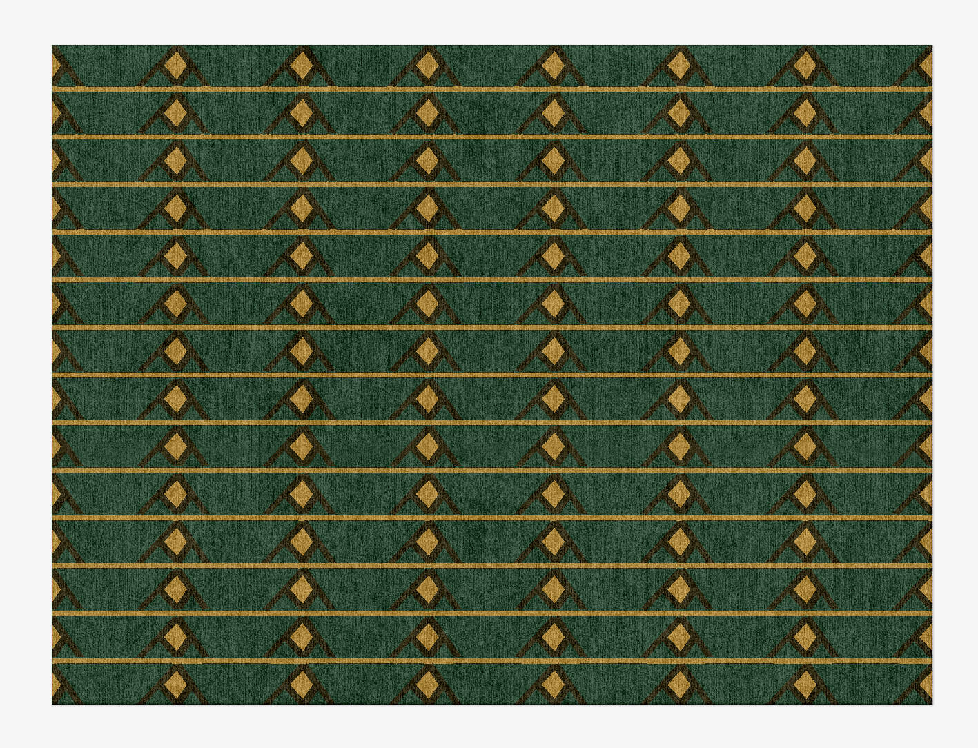 Sephora Geometric Rectangle Hand Knotted Tibetan Wool Custom Rug by Rug Artisan
