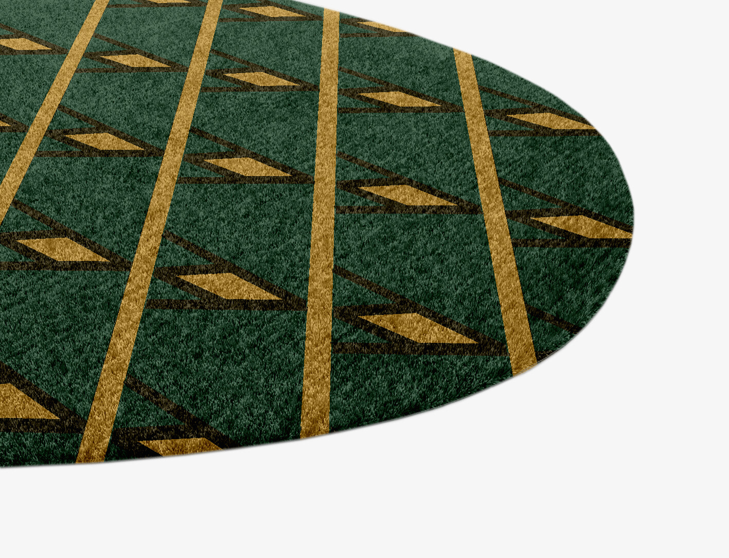 Sephora Geometric Splash Hand Knotted Tibetan Wool Custom Rug by Rug Artisan