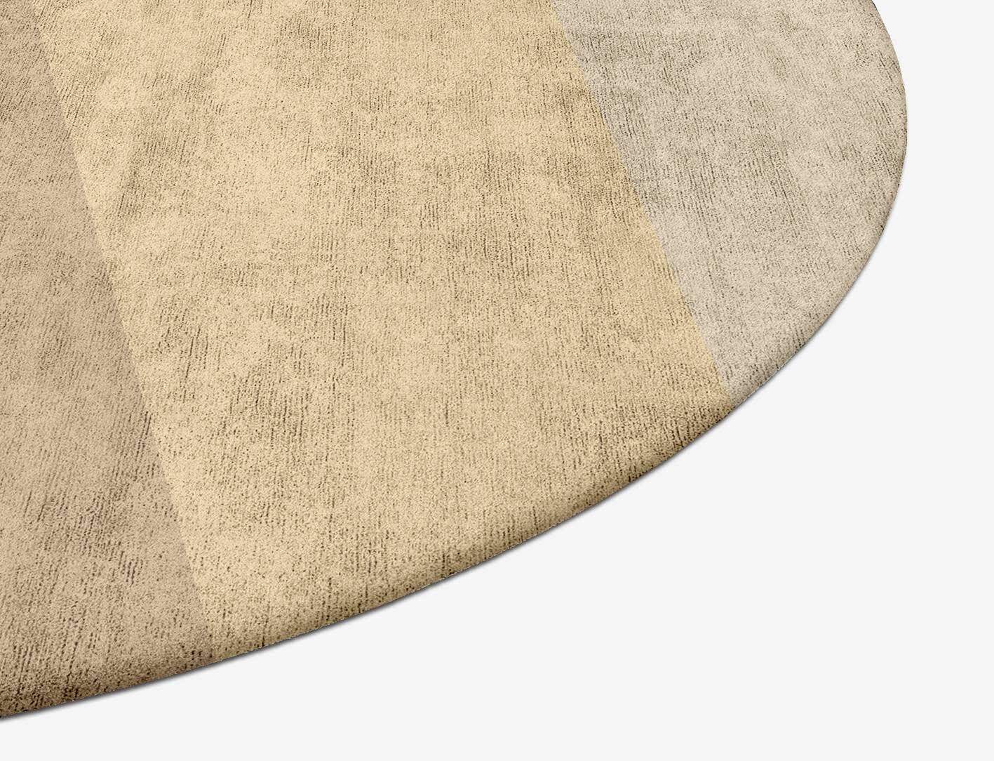 Serene Gradation Oval Hand Tufted Bamboo Silk Custom Rug by Rug Artisan