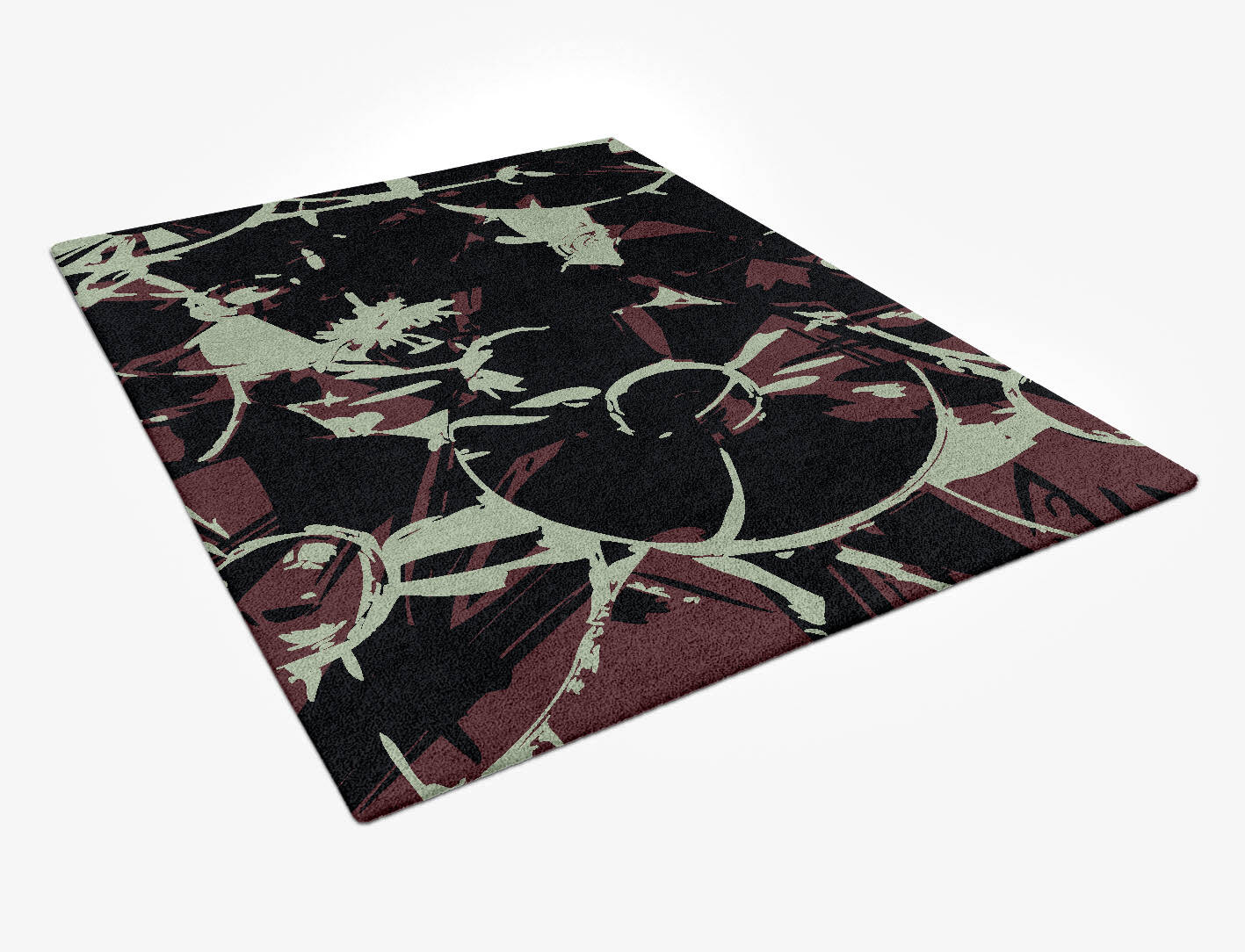 Seventy Eight Abstract Rectangle Hand Tufted Pure Wool Custom Rug by Rug Artisan