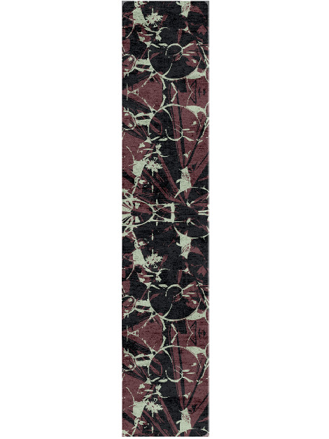 Seventy Eight Abstract Runner Hand Tufted Bamboo Silk Custom Rug by Rug Artisan