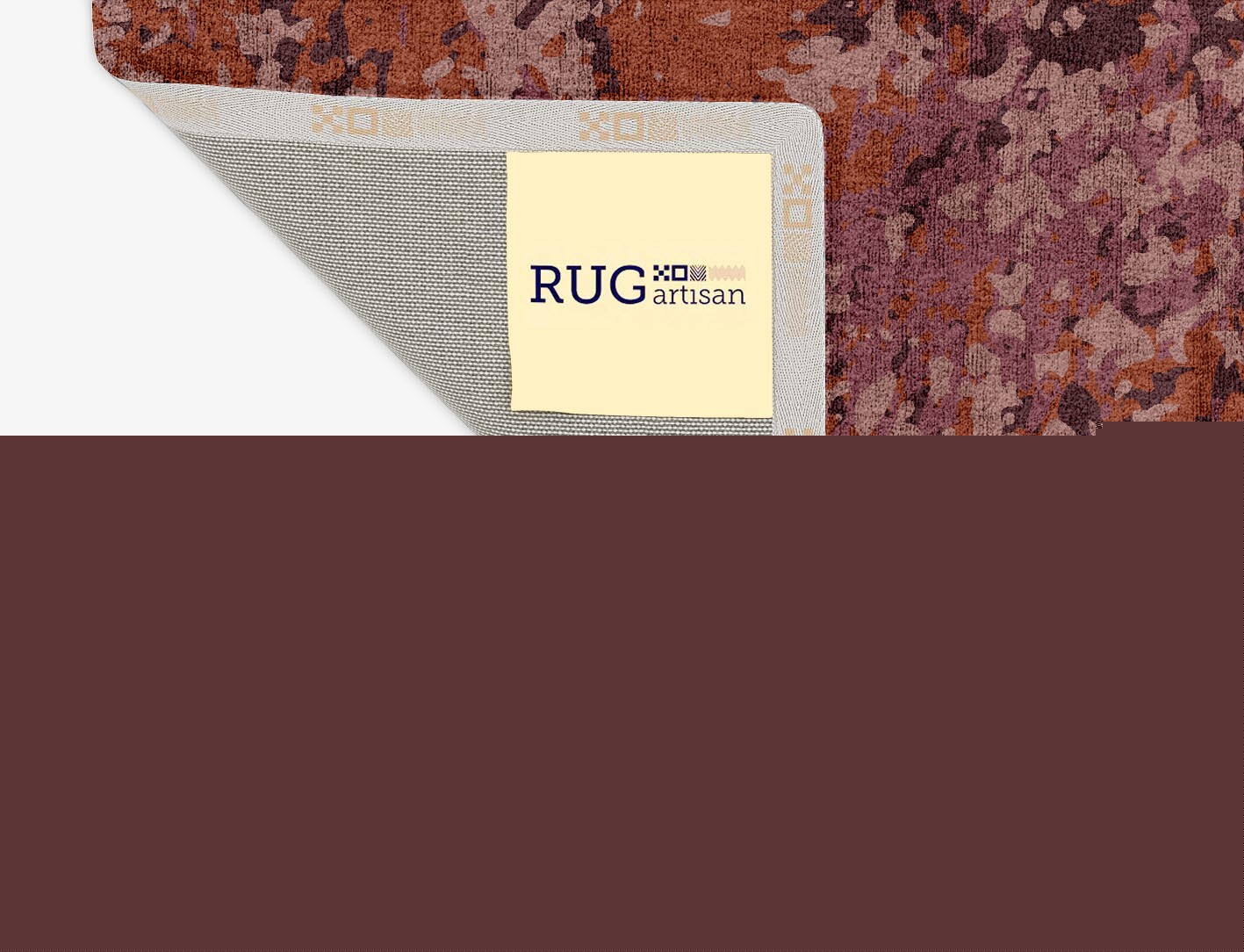Shadow Surface Art Rectangle Hand Tufted Bamboo Silk Custom Rug by Rug Artisan