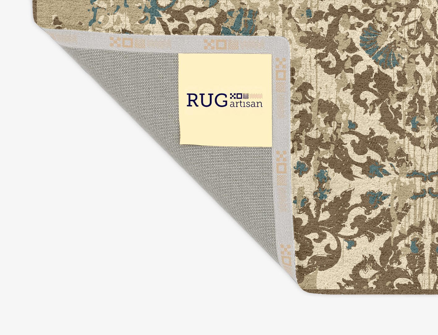 Shahla Persian Bagh Rectangle Hand Tufted Pure Wool Custom Rug by Rug Artisan