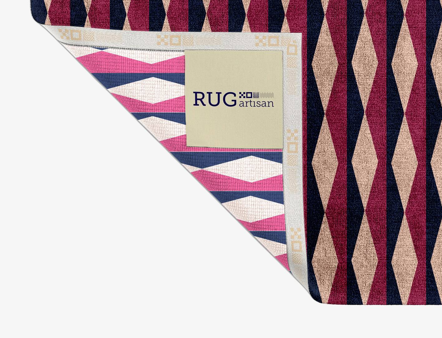 Shallot Geometric Rectangle Hand Knotted Bamboo Silk Custom Rug by Rug Artisan