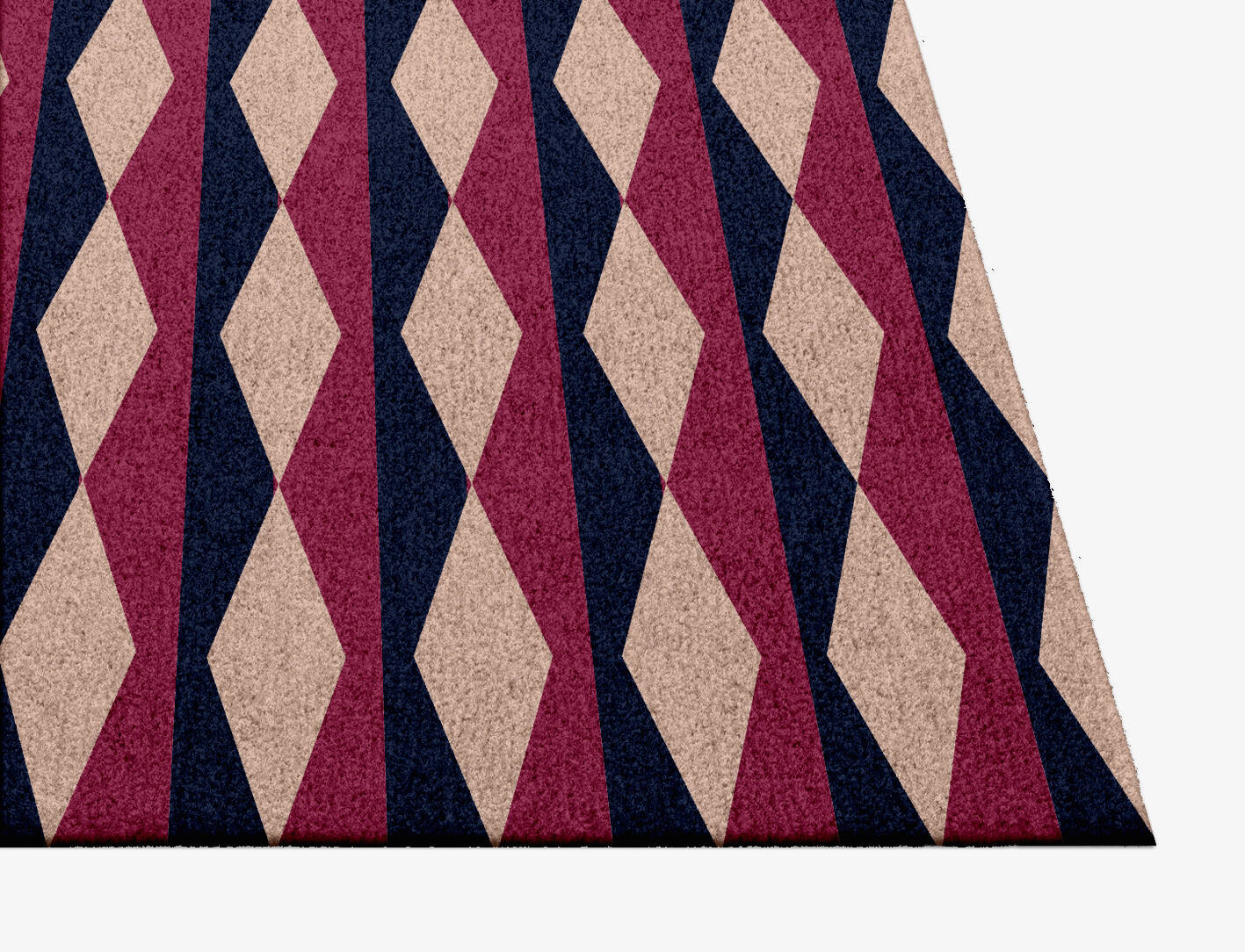 Shallot Geometric Square Hand Knotted Tibetan Wool Custom Rug by Rug Artisan