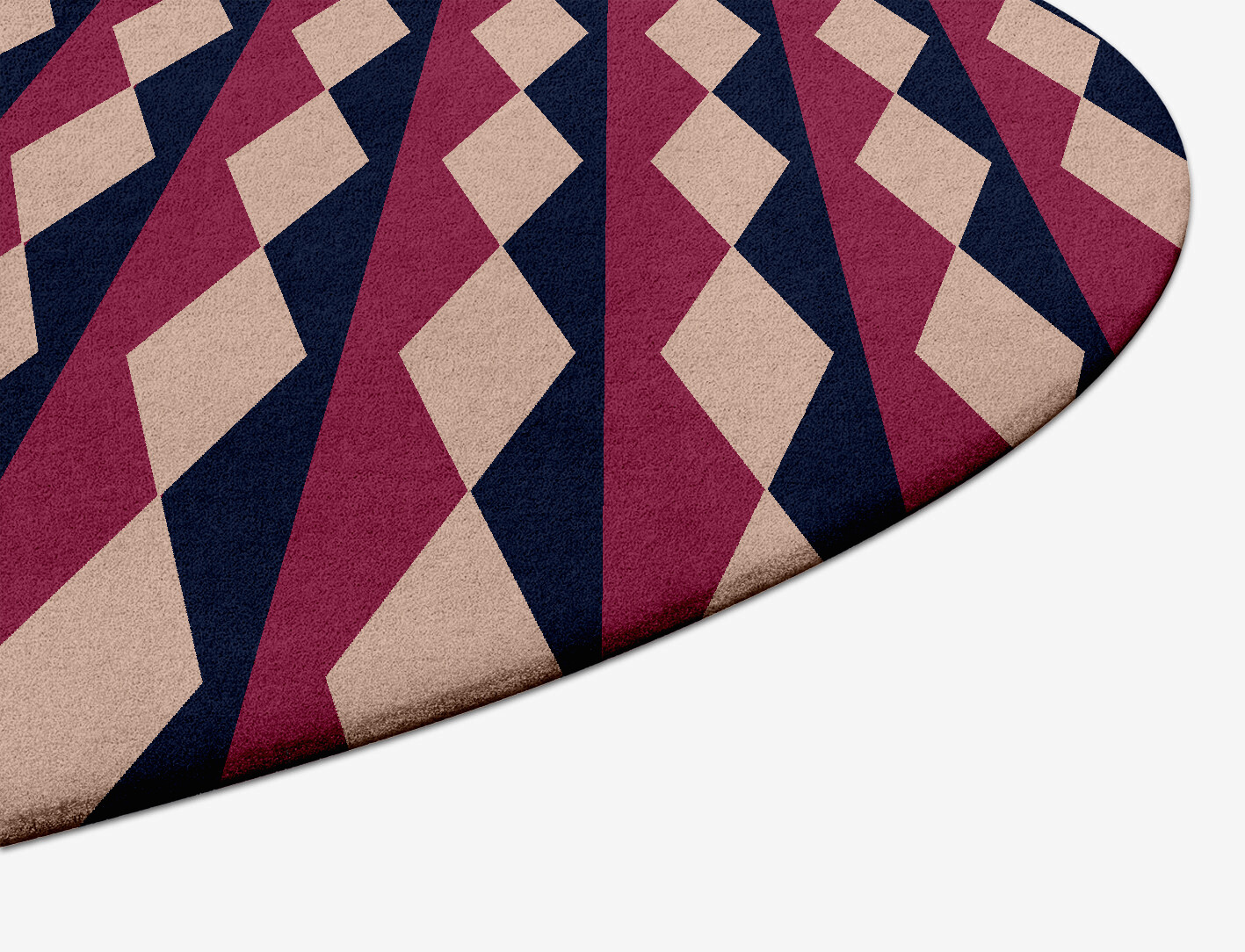 Shallot Geometric Capsule Hand Tufted Pure Wool Custom Rug by Rug Artisan