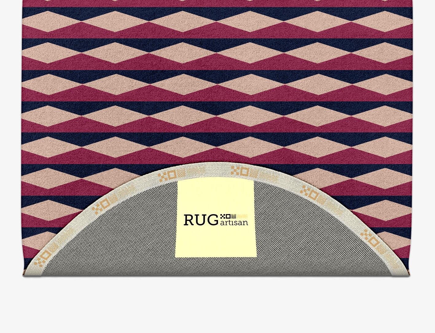 Shallot Geometric Capsule Hand Tufted Pure Wool Custom Rug by Rug Artisan